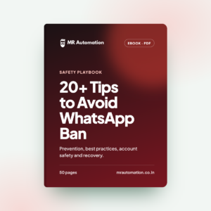 20+ Tips to Avoid WhatsApp Ban ebook cover