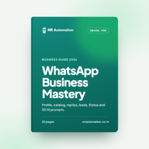 WhatsApp Business Mastery 2026 ebook cover